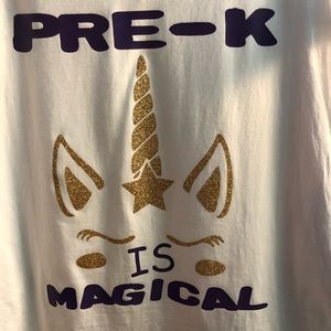 Pre-K is Magical Unicorn t shirt